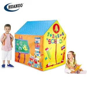 Nouveaux jouets de tente en plastique pour enfants, jouets de tente d'école amusants, jouet de maison de tente en cadeau
