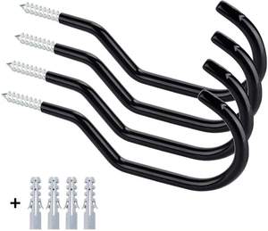 Paquet de 4 crochets de vélo robustes pour tous les crochets de vélo - Product Image 2