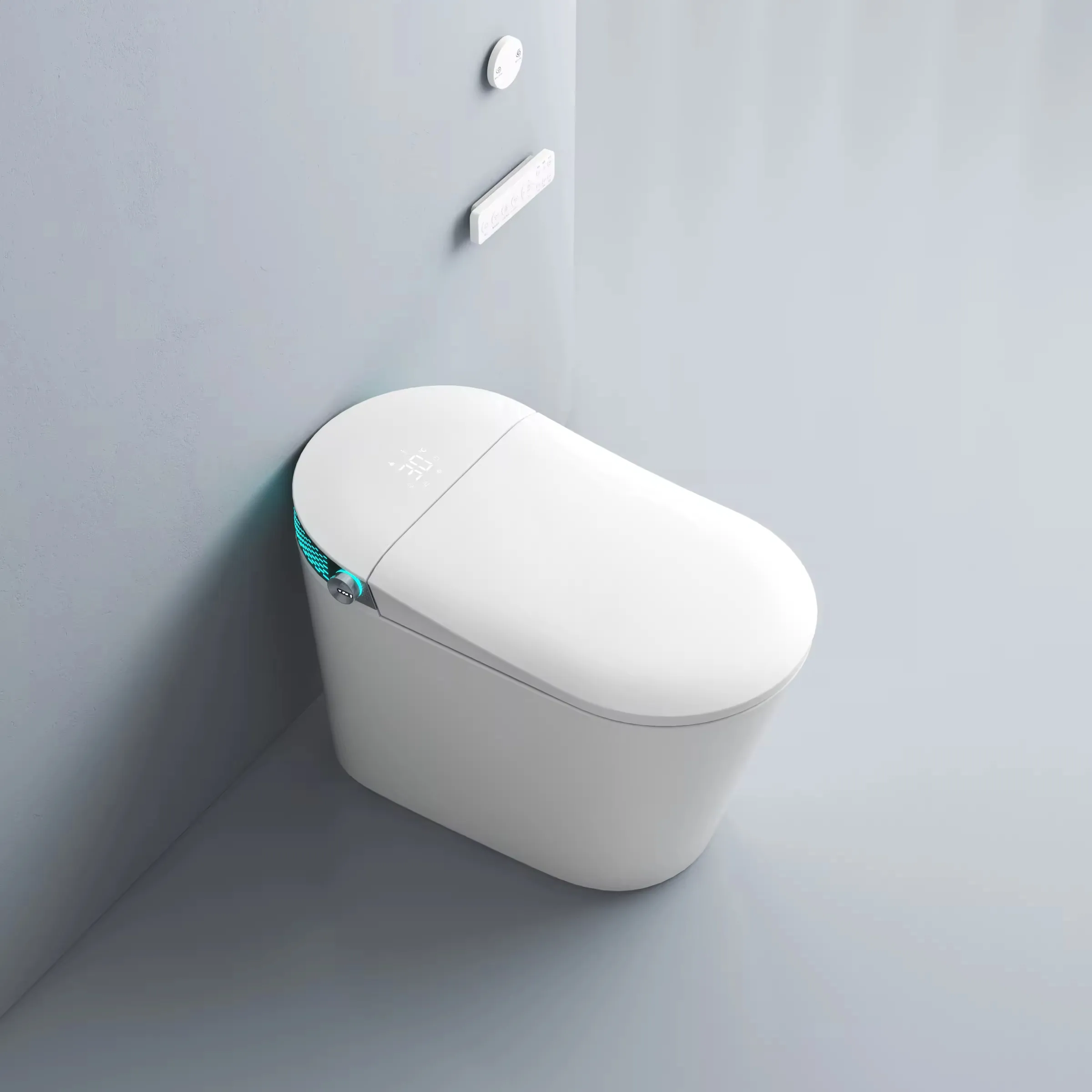 110 v/220 v porzellan automatischer europäischer badezimmer-sensor automatische spülung waschtoilette wc intelligente schüssel intelligente toilette