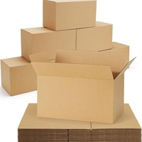 Cajas de Envío Plegables de Cartón Corrugado Reciclable Ecológico Premium, Personalizables, Duraderas, para Logística de Comercio Electrónico
