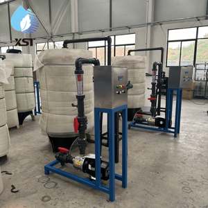 Système de traitement d'eau par adoucisseur à résine personnalisé en usine, 6000 L/heure, certifié ISO9001 CE, garantie 1 an pour l'agriculture à l'eau salée - Product Image 4