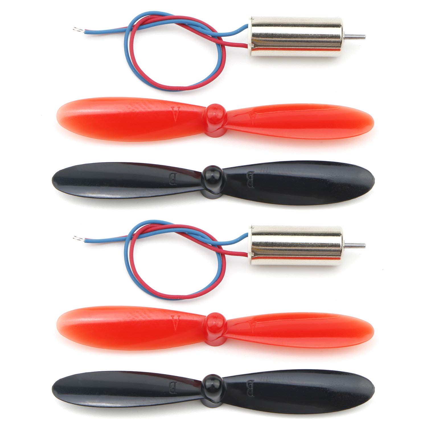 Diy набор двигателя постоянного тока с пропеллером 55 мм 65 мм 75 мм для игрушек дронов