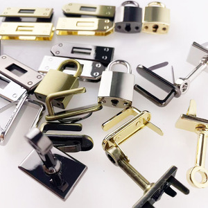 Cerradura de bolso de combinación de Metal elegante y versátil para juego de decoración Accesorios de Hardware para candado Monedero Twist Lock - Product Image 6