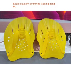 Materiale pp nuoto allenatore di nuoto pinne a mano per bambini e adulti - Product Image 3