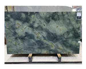 Encimeras de cuarcita verde natural de gran venta, losas de cuarcita verde para encimera y tocador - Product Image 4