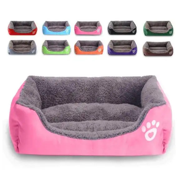 AIID All Weather Dual Use Double Sided Multi-Purpose Plush Pet Bed Dog Nest Dogs Cushion Dog Sofa Bed