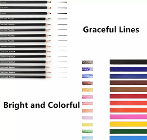 <span class=keywords><strong>Paul</strong></span> Cezanne Art Supplies Kit d'art professionnel 60 pièces croquis couleur et dessin Art Set avec boîte en bois - Product Image 4