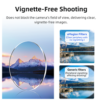 AMagisn Filtre étanche pour DJI OSMO NANO-Couvercle d'objectif de protection CPL ND8 ND16 ND32 ND64 Ensembles de filtres Accessoires