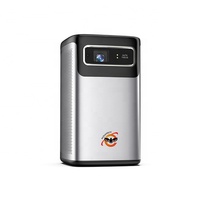 EASUNTECH Pico Wifi Rechargeable 3D DLP Projecteur intelligent portable extérieur mini 4K LED Android 300 Lumens 2-3 heures d'autonomie de la batterie 32 Go