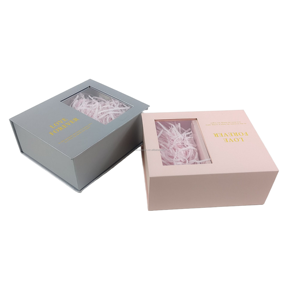 Le coppie personalizzate all'ingrosso favoriscono la confezione <span class=keywords><strong>regalo</strong></span> giocattoli di profumo di lusso candela di fiori scatola di carta cosmetica con finestra in PVC trasparente - Product Image 3