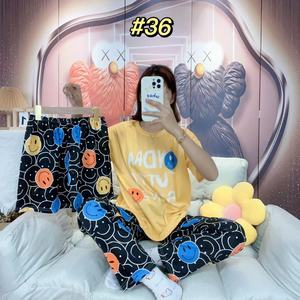 <span class=keywords><strong>Pigiama</strong></span> Estivo da <span class=keywords><strong>Donna</strong></span> a Prezzi Convenienti, Set 3 Pezzi con Pantaloncini e Maniche Corte, Motivo <span class=keywords><strong>Animale</strong></span>, Casual - Product Image 1