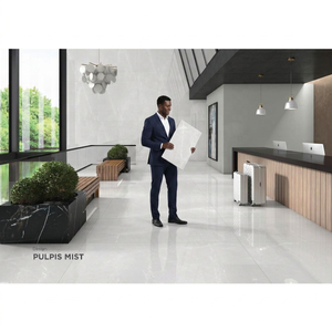 Losa de porcelana esmaltada de fábrica Arrizo Blue 800x1600mm para pisos y paredes modernos de mármol, azulejos cerámicos pulidos brillantes. - Product Image 5