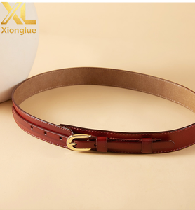 Fashion <b>Belts</b> for Ladies Casual Versatile Leather <b>Belt</b> Alloy Buckle Coat Decoration <b>Belt</b> for Girls - Product Image 1