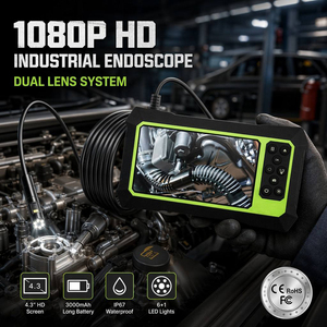 Caméra endoscopique USB 8mm 1080P HD endoscope étanche avec inspection flexible du moteur du téléphérique - Product Image 1