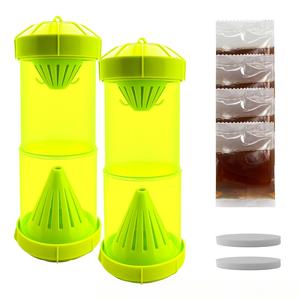 Trampa retráctil para moscas, atrapaavespas de doble propósito, trampa para insectos voladores para exteriores, para control de plagas en jardines y granjas - Product Image 1