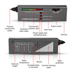 Caneta Testadora de Diamantes e Pedras Preciosas Ferramenta Seletora de Gemas Portátil com Indicador LED Ferramenta de Teste de Joias Precisa e Confiável - Product Image 4