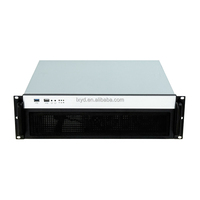 Chasis Industrial 3U400 para Montaje en Rack, Personalizable de Fábrica, Compatible con Placas Base ATX/Micro ATX, Fuente de Alimentación ATX/1U/2U, Carcasa de Acero