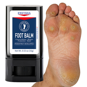 Crème hydratante réparatrice pour pieds <span class=keywords><strong>à</strong></span> formule végétale, soin des pieds pour peaux rugueuses, apaisante, réparation des talons secs et craquelés, élimination des callosités, baume pour les pieds - Vente flash - Product Image 1