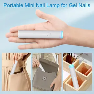 เครื่องอบเล็บ UV LED พกพา เครื่องอบเล็บเจลแบบมือถือ เหมาะสำหรับใช้ในบ้านหรือร้านเสริมสวย - Product Image 5