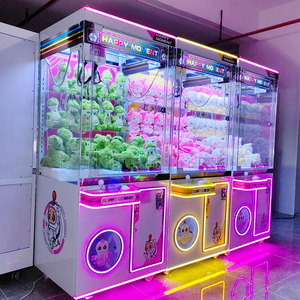 Hiện Đại Đồ chơi sang trọng cần cẩu trò chơi máy chủ đề nhà một cửa tùy chỉnh thiết kế đồng tiền hoạt động Arcade Claw máy - Product Image 3
