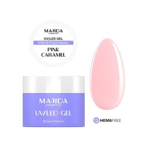 Majida Gel UV LED Rosa Caramelo 50ml Gel Constructor Profesional Sin HEMA - Product Image 1