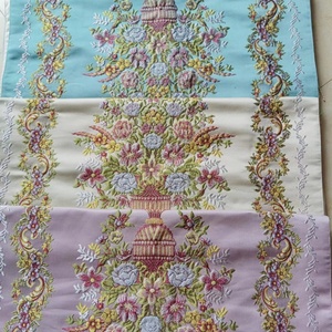Alfombra Clásica Musulmana con Bordado Floral, Lavable y Duradera, para el Hogar y la Oración, Tapete para Campamento - Product Image 1