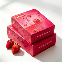 Boîte en papier personnalisée avec logo pour barres protéinées, barres chocolatées, snacks aux cacahuètes surgelés 400g – Emballage alimentaire