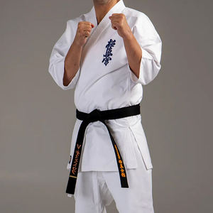 Coton lourd 12oz toile Kyokushin karaté enfants Gi <span class=keywords><strong>Kimono</strong></span> <span class=keywords><strong>Kyokushinkai</strong></span> Gi <span class=keywords><strong>Kimono</strong></span> - Product Image 2