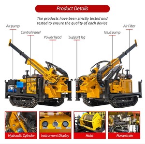 Hengwang 1100m Perforatrice Idraulica Completa per Carotaggio SPT 2026 CE, Campioni di Carotaggio, Esplorazione Geologica, Perforatrice per Miniere d'Oro, Diesel - Product Image 3