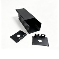 Boîtier en aluminium extrudé sur mesure pour alimentation automobile, dissipateur thermique, boîte en aluminium avec usinage CNC