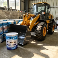 Vernis acrylique polyuréthane haute brillance Yuhong, résistant à la chaleur, à l'humidité et aux pulvérisations de sel, idéal pour les véhicules, les machines-outils et les finitions extérieures.