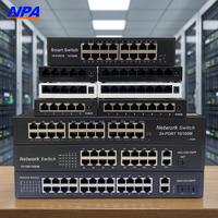 Commutateurs réseau 5/8/16/24 ports Gigabit 10/100/1000 Mbps RJ45 Plug and Play Empilables QoS 12 Gbit/s en stock pour la maison et le bureau