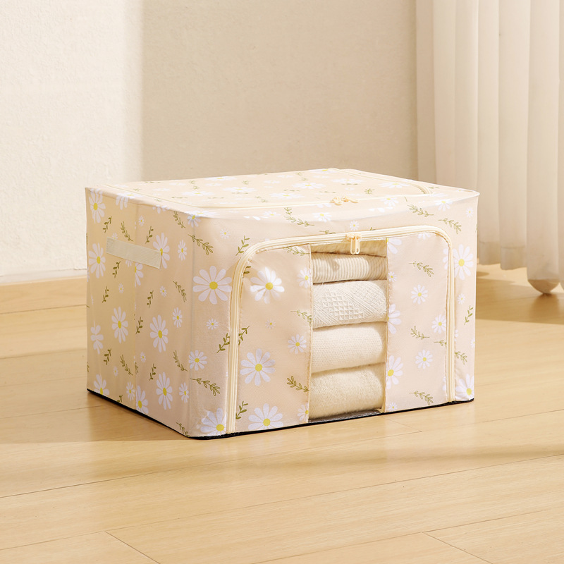Single-window Oxford cloth [light beige daisy]