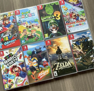 Cartouches de jeu en plastique de haute qualité pour Odyssey, Splatoon 3, Mario Party Superstars, Momotaro Dentetsu - Product Image 3