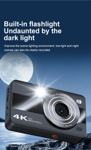 Yuniq 2025 2.4 Inch HD Screen 64MP Ultra High Definition Camera Built-in Fill Light 16X Rechargeable 650mAh H11 Mini Digi Cam Mi - Product Image 6