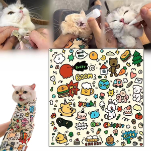 En stock : Sac <span class=keywords><strong>de</strong></span> toilettage pour chat, enveloppant pour coupe d'ongles, outil <span class=keywords><strong>de</strong></span> toilettage pour animaux, prévient les griffures et les morsures - Product Image 1