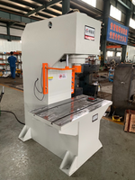 Presse hydraulique à cadre de type C Y41-63T, taille de table de travail personnalisée, peut être équipée d'un moteur servo