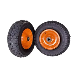 10 Inch Pneumatische Rubber Wiel Maat 6.50-8 Gebruik Voor Kruiwagen/Tuin Winkelwagen/Hand Trolley Etc