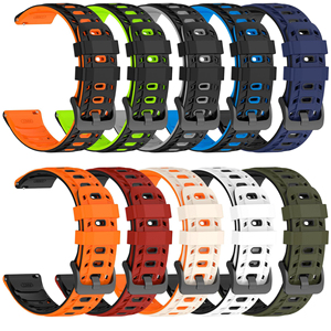 <span class=keywords><strong>Bracelet</strong></span> de remplacement en silicone CLIMBER-22mm pour montre intelligente Galaxy 6 5 4 Active 2 Gear S3 avec boucle magnétique - Product Image 1