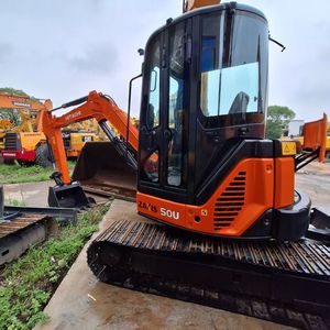 Pelle d'occasion Hitachi Zx50 de haute qualité bon marché Type d'excavatrice Hitachi sur chenilles petite mini-pelle importée Hitachi ZX50U - Product Image 2