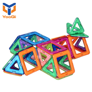 87 pcs בניית גזע מגנטי להגדיר אריחים קשוחים לילדים בגילאי <span class=keywords><strong>5</strong></span> עד 7 כיף למידה משחק משחקים - Product Image 5