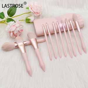 Juego de 11 Brochas de Maquillaje, Brochas para Sombras de Ojos, Juego de Brochas de Maquillaje Bonitas - Product Image 4