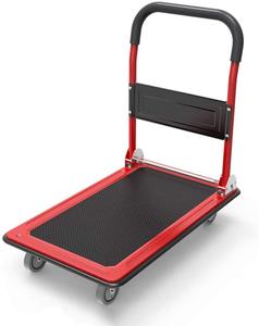 300kg pesado carro Carro de mano almacén plataforma móvil camión de <span class=keywords><strong>4</strong></span> ruedas <span class=keywords><strong>dolly</strong></span> PH300 - Product Image 1
