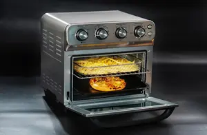 Lucht Friteuse Oven 2022 Amazon Hot-Selling Digitale Lucht Friteuse Oven 24L Met Roestvrij Stalen Body