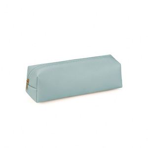 PU Leather Three Dimensional Octagonal Pencil case Solid Color Large Capacity Water Resistant with Zipper Custom logo - Product Image 5