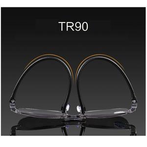 Lunettes de lecture ultralégères sans monture pour hommes et femmes, anti-lumière bleue, avec verres <span class=keywords><strong>dimo</strong></span>-coupés, pour presbytie et usage informatique - Product Image 4