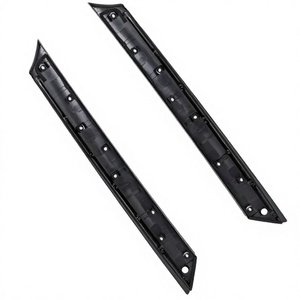 Para Kia: Embellecedor de pilar de parabrisas 861702K500 de plástico ABS TPEE con instalación de cinta adhesiva - Product Image 3