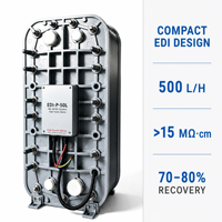 Module d'électrodéionisation EDI 500L/H, machine de traitement d'eau ultrapure, installation facile pour l'électronique et les semi-conducteurs