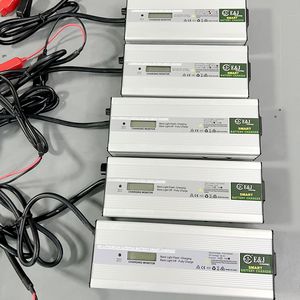 Chargeur de batterie intelligent DC AC en aluminium pour voitures 12V-72V Affichage de la tension, du courant et de la capacité E&J EJ1220SC 150-2000W Accessoires CE - Product Image 6