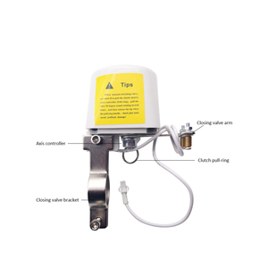 ปลั๊ก EU 220V เสียงเตือน 85dB อุปกรณ์ตรวจจับการรั่วไหลของน้ำ, ตัวควบคุมวาล์วขนาด 1/2 นิ้ว พร้อมเซ็นเซอร์น้ำยาว 1.4 เมตร - Product Image 6